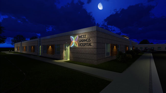 West Springs Hospital Renderings