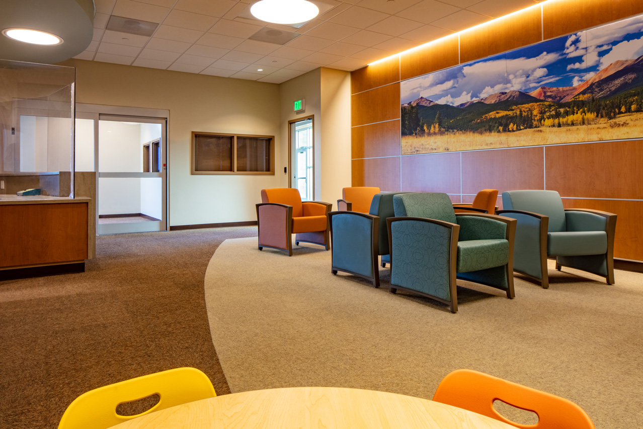 West Springs Hospital waiting area