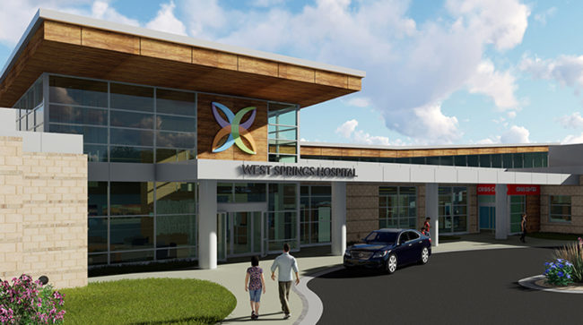 West Springs Hospital Renderings