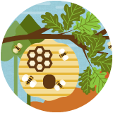 Beehive graphic